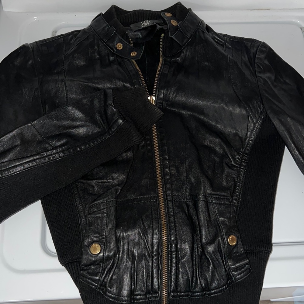 Vintage Guess Leather Jacket
